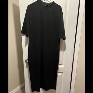 SHEIN Black Pencil Dress